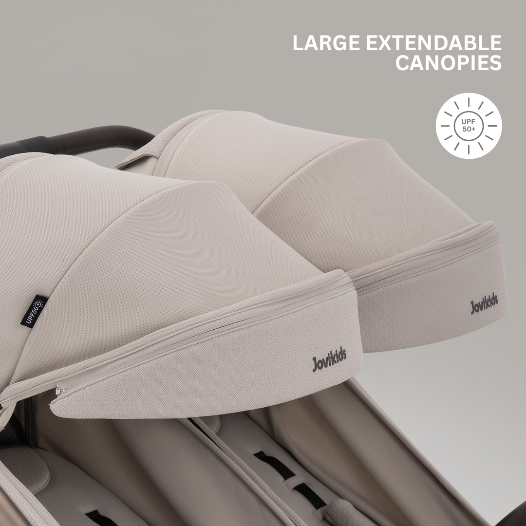 Jovikids Ayla Twins Lightweight  Stroller – One-Hand Fold