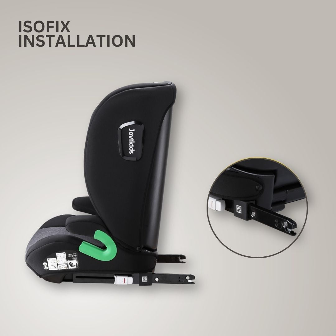 Jovikids LEON Car Seat ISOFIX, i-Size R129 Suitable for 100-150cm