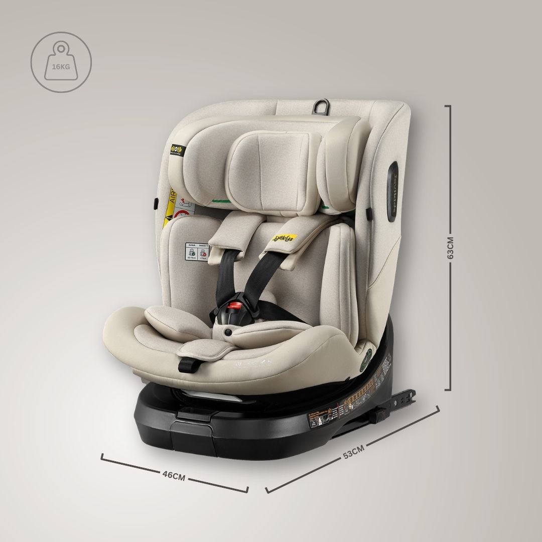 Jovikids Ranger TT 360° Rotating Car Seat i-Size, 40-150cm All-in-One 0-12 years