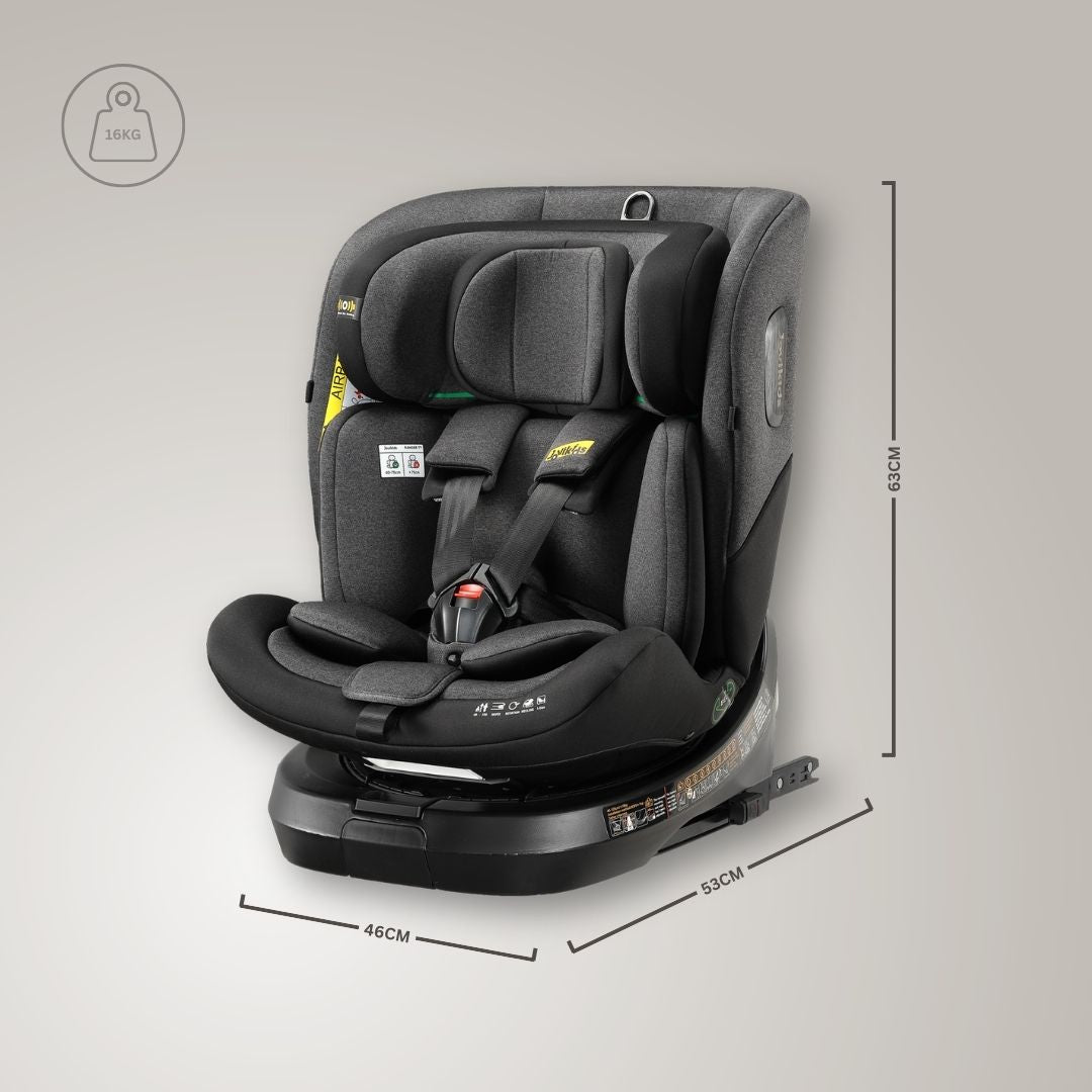 Jovikids Ranger TT 360° Rotating Car Seat i-Size, 40-150cm All-in-One 0-12 years