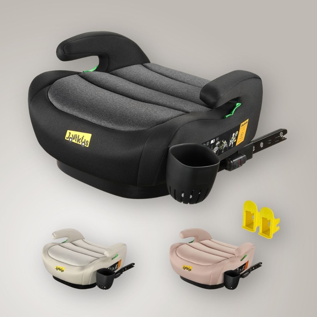 Jovikids OHHO+ ISOFIX Car Booster Seat, i-Size R129, 125-150 cm (6–12 Years)