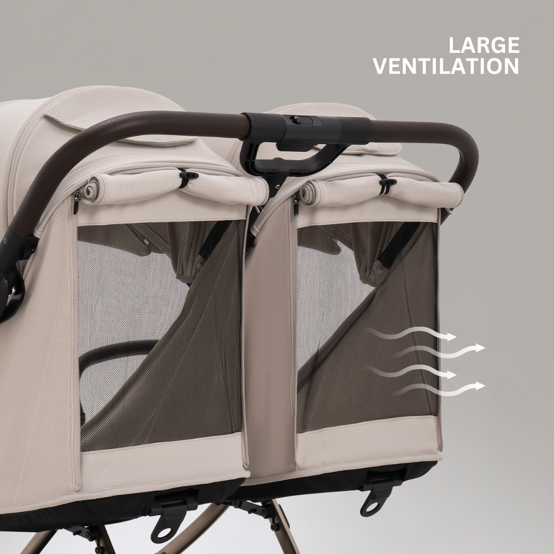 Jovikids Ayla Twins Lightweight  Stroller – One-Hand Fold