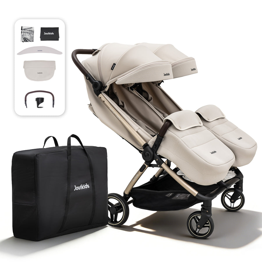 Jovikids Ayla Twin Auto-Fold Double Stroller