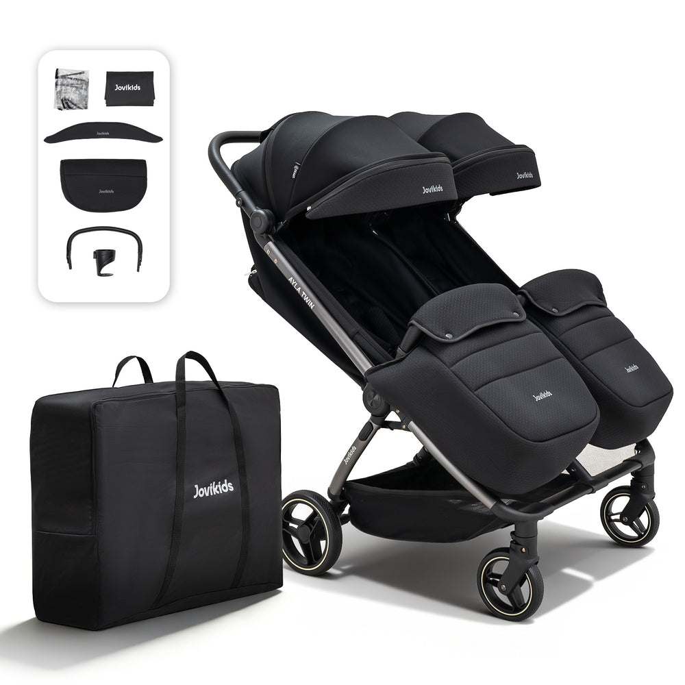 Jovikids Ayla Twin Auto-Fold Double Stroller